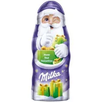 MILKA Nut piena šokolādes Ziemassvētku vecītis 90g TERMIŅŠ 31.03.2026.