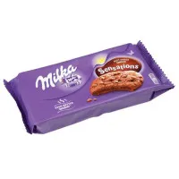 MILKA Sensations Cookies Chocolate soft inside cepumi 156g