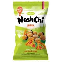 NASHCHI zirņu un auzu čipsi ar picas garšu 60g