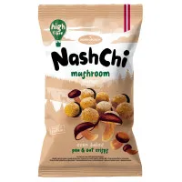 NASHCHI zirņu un auzu čipsi ar sēņu garšu 60g