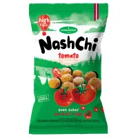 NASHCHI zirņu un auzu čipsi ar tomātu garšu 60g