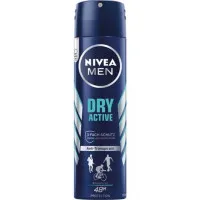 Nivea Men Dry Active dezodorants vīriešiem 150ml