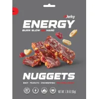 OBJERKY Energy Nuggets liellopu gaļas, zemesriekstu un dzērveņu 50g