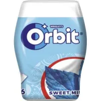 ORBIT Sweetmint košļājamā gumija (46), Bundžā 64g