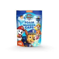PAW PATROL ūdenī šķīstošas putojošas vannas tabletes 6x96g