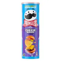 PRINGLES Cheese Burger čipsi 165g