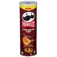 PRINGLES čipsi ar grilēta steika garšu 165g