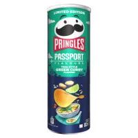 PRINGLES čipsi ar Thai Style Green Curry garšu 165g