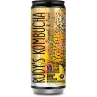 RUDY'S Ananāss un persiks Kombucha 330 ml