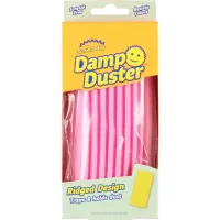 SCRUB DADDY Damp Duster Pink putekļu savākšanas sūklis