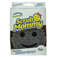 SCRUB DADDY Scrub Mommy Grey divpusējs sūklis