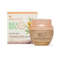 SEA OF SPA barojošs nakts krēms ar smiltsērkšķu un burkānu eļļu 50ml