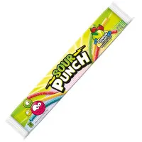 Sour Punch želejas konfektes ar augļu garšu 57g