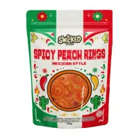 SWICKED Mexican Spicy Peach Rings želejas konfektes 150g