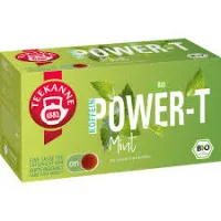TEEKANNE Power-T-Mint piparmētru tēja ar kofeīnu (18) 40.5g