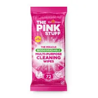 THE PINK STUFF multifunkcionālas mitrās salvetes virsmu tīrīšanai 72gab
