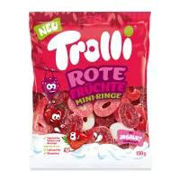 Trolli Rote Mini-Ringe želejas konfektes 150g