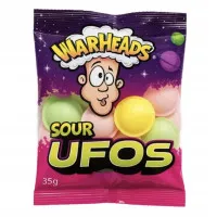 WARHEADS Sour UFOS konfektes 35 g