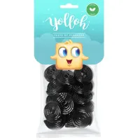 YOLLOH Black Rolls lakricas želejas konfektes 120g