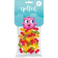 YOLLOH Mini Bears želejas konfektes (bez cukura) 100g
