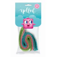 YOLLOH Strawberry Boost želejas konfektes (bez želatīna) 70g