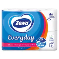 ZEWA Everyday 3 slāņu tualetes papīrs 6 ruļļi