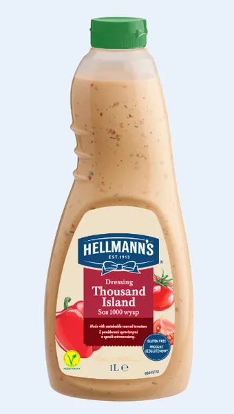 1000 salu mērce HELLMANN'S, 1l