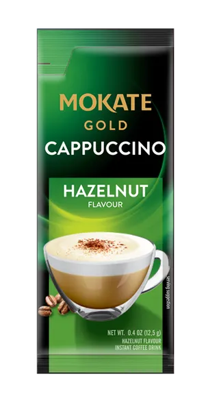 1x Kapučīno dzēriens MOKATE GOLD Riekstu 12.5g x 8