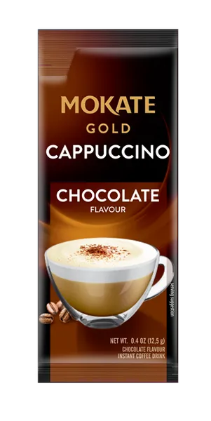 1x Kapučīno dzēriens MOKATE GOLD Šokolādes  12.5g x 8