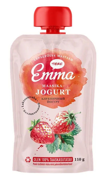 Jogurts Emma zemeņu 110g