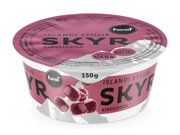 48H Jogurts FARMI SKYR, ķiršu, 150g
