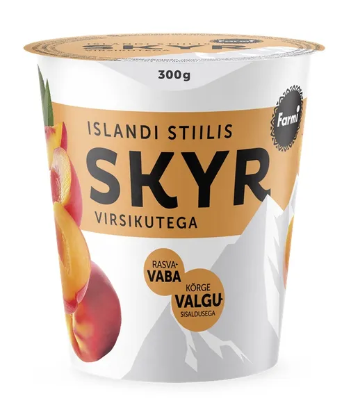 48H Jogurts FARMI SKYR, persiku, 300g