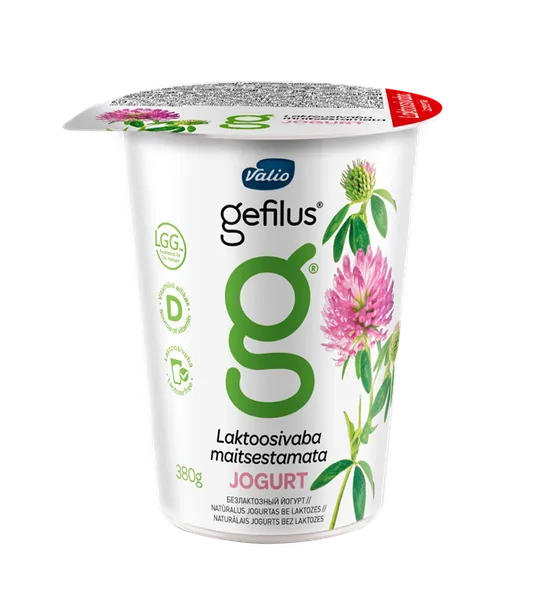 48H Jogurts VALIO Gefilus, Naturālais, 2%, 380 g