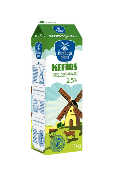 48H Kefīrs 2.5% 1 kg Elopak NPKS