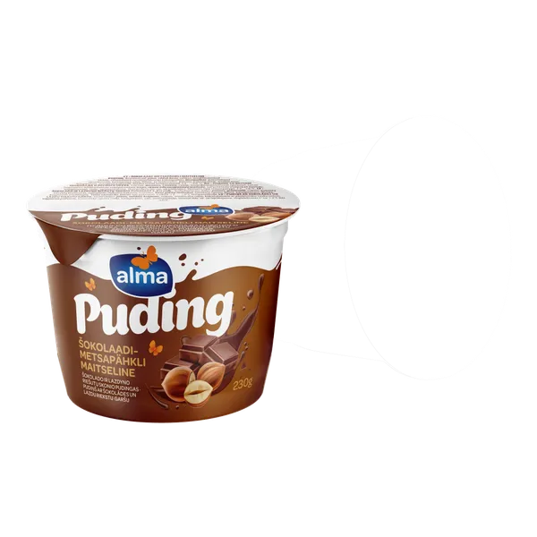 48H Pudiņš ALMA šokolādes – lazdu riekstu, 230g