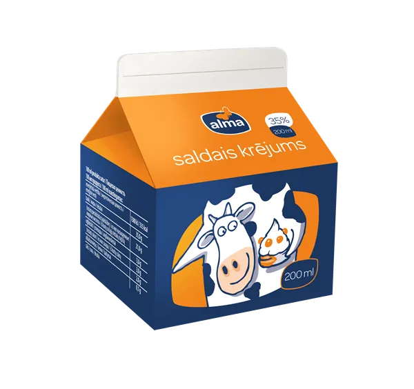 Krējums saldais Alma 35% 200ml