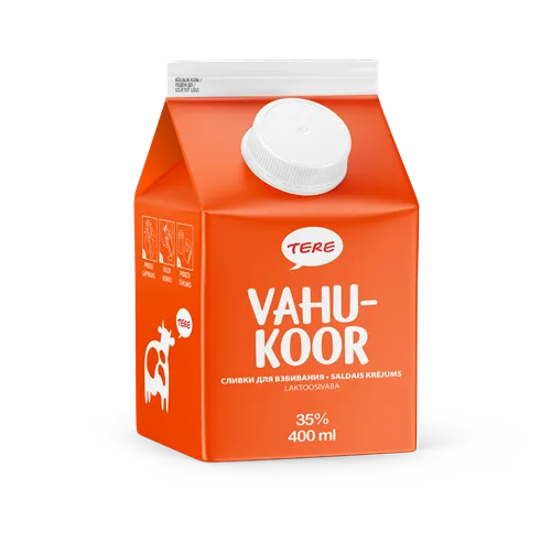 Saldais krējums Tere 35% 400ml