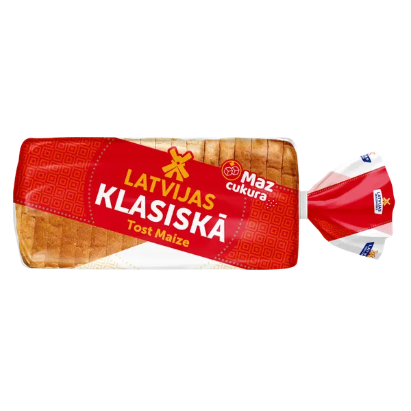 Tostermaize Latvijas Tost Maize klasiskā 500g
