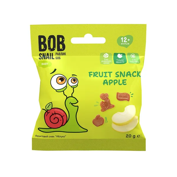 Ābolu uzkoda BOB SNAIL, 20g