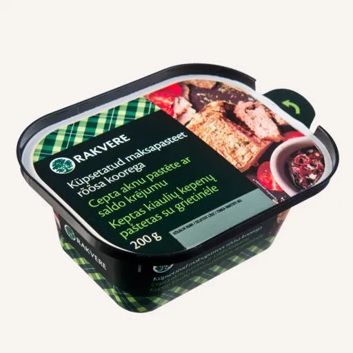 Aknu pastēte ar saldo krējumu RAKVERE 200g