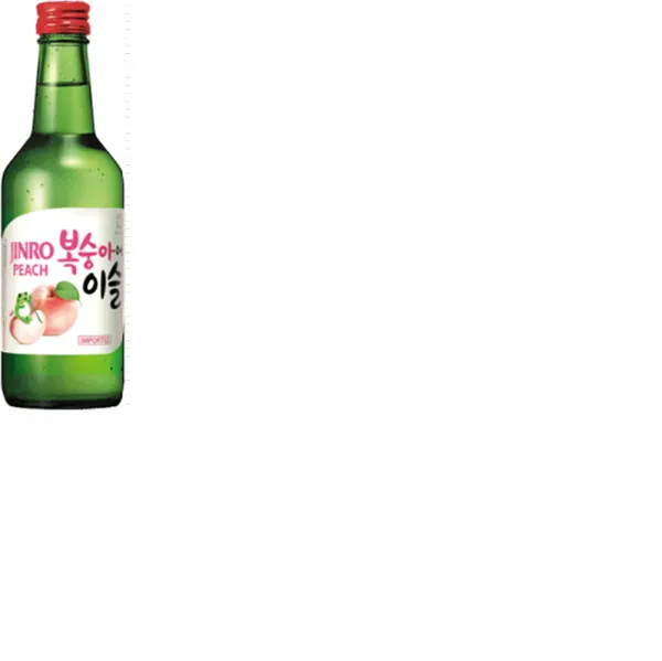 Alkoholisks dzēriens JINRO Soju Peach, 13%, 0.35l (DEP)