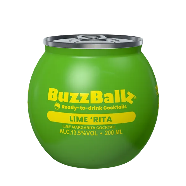 Alkoholisks kokteilis BUZZBALLZ Lime Rita, 13,5%, 0.2l
