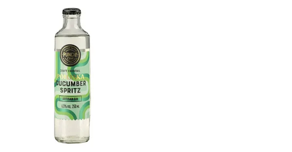 Alkoholisks kokteilis PUNCH CLUB Cucumber Spritz, 6%, stiklā, 0.25l (DEP)