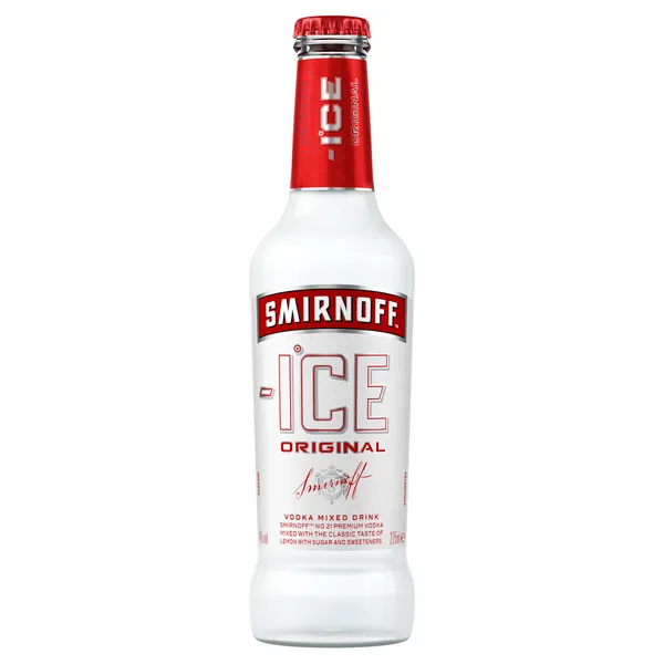 Alkoholisks kokteilis SMIRNOFF Ice Original, 4%, stiklā, 0.275l (DEP)