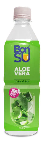 Aloe Vera sulas dzēriens ar alvejas mīkstumu (56%) BONSU, 500ml, PET (DEP)