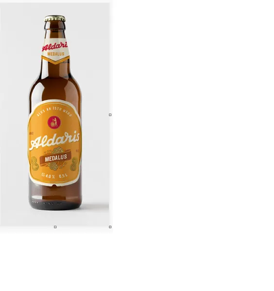 Alus ALDARIS Izlases Medalus 4% 0,5L D