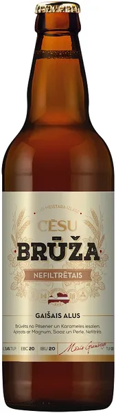 Alus CĒSU BRŪŽA nefiltr. 5,4% 0,5L D