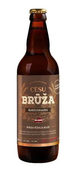 Alus CĒSU BRŪŽA Rudzugraudu 4,2% 0,5L D