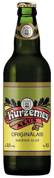Alus CĒSU Kurzemes Oriģinālais, 5%, stiklā, 0.5l (DEP)