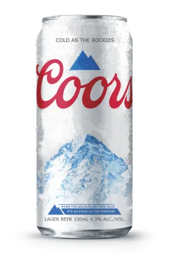 Alus Coors 4,3% 0,5l